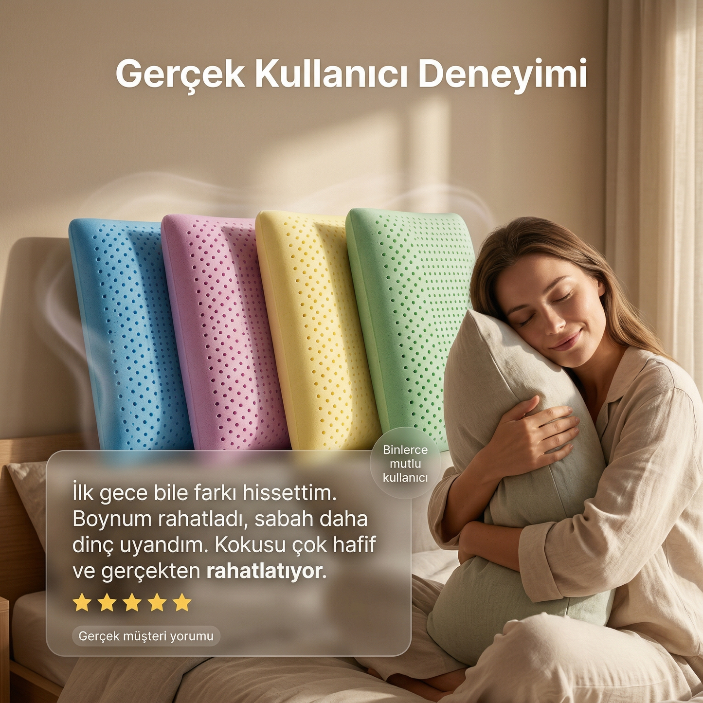 Aroma Terapi Visco Yastık