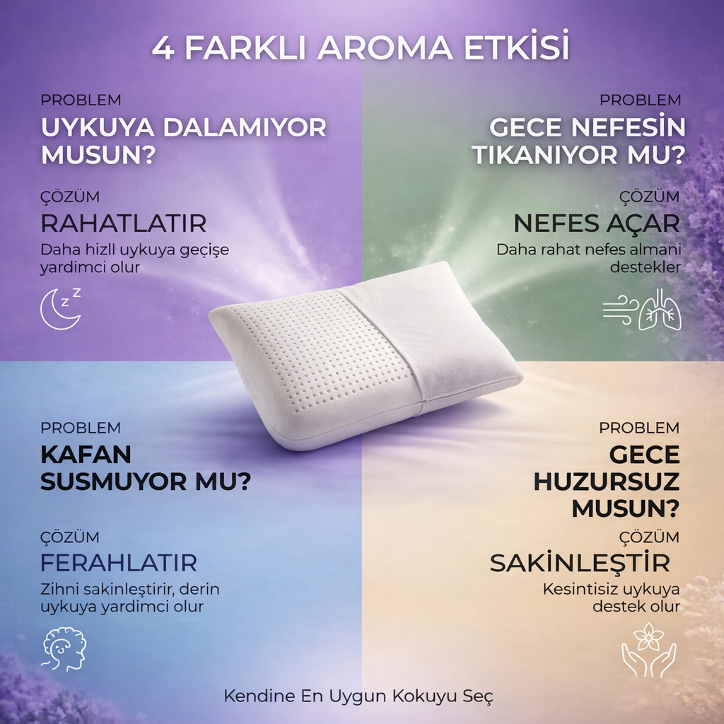 Aroma Terapi Visco Yastık